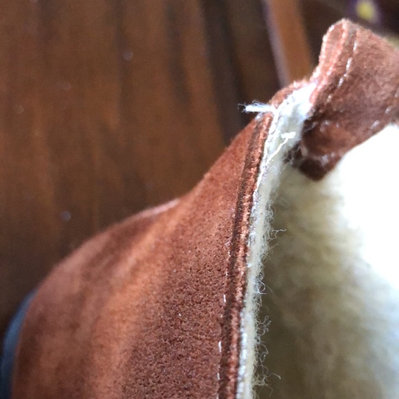 Women’s Outdorables Vintage Cottage Core Ankle Boho Leather Bootie size 8.5 - Picture 8 of 11